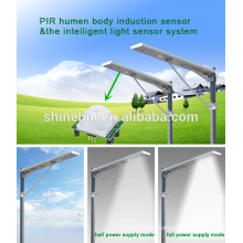 high brightness ultra bright integrated led light 40w with integrated solar street light motion sensor